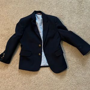 Boys Size 5 Tommy Hilfiger Navy Suit Jacket